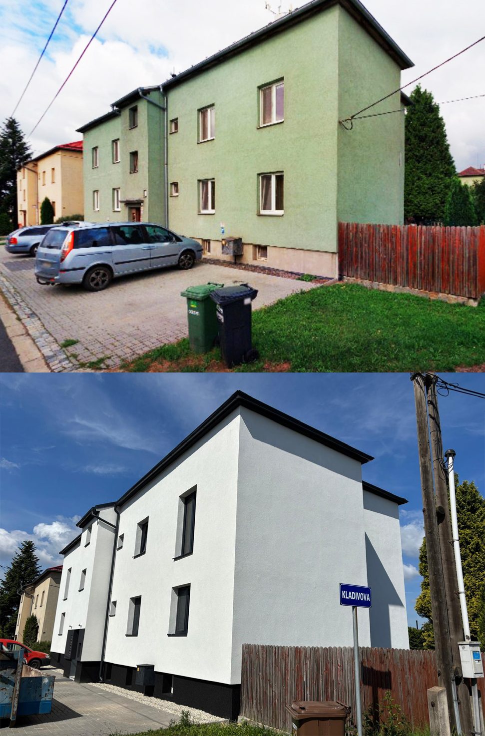 Realizace zateplení - Parcelní