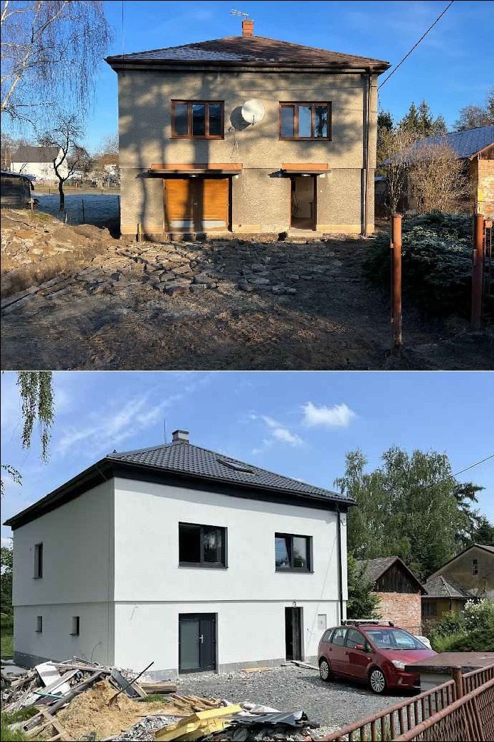 Realizace zateplení - Vavruša